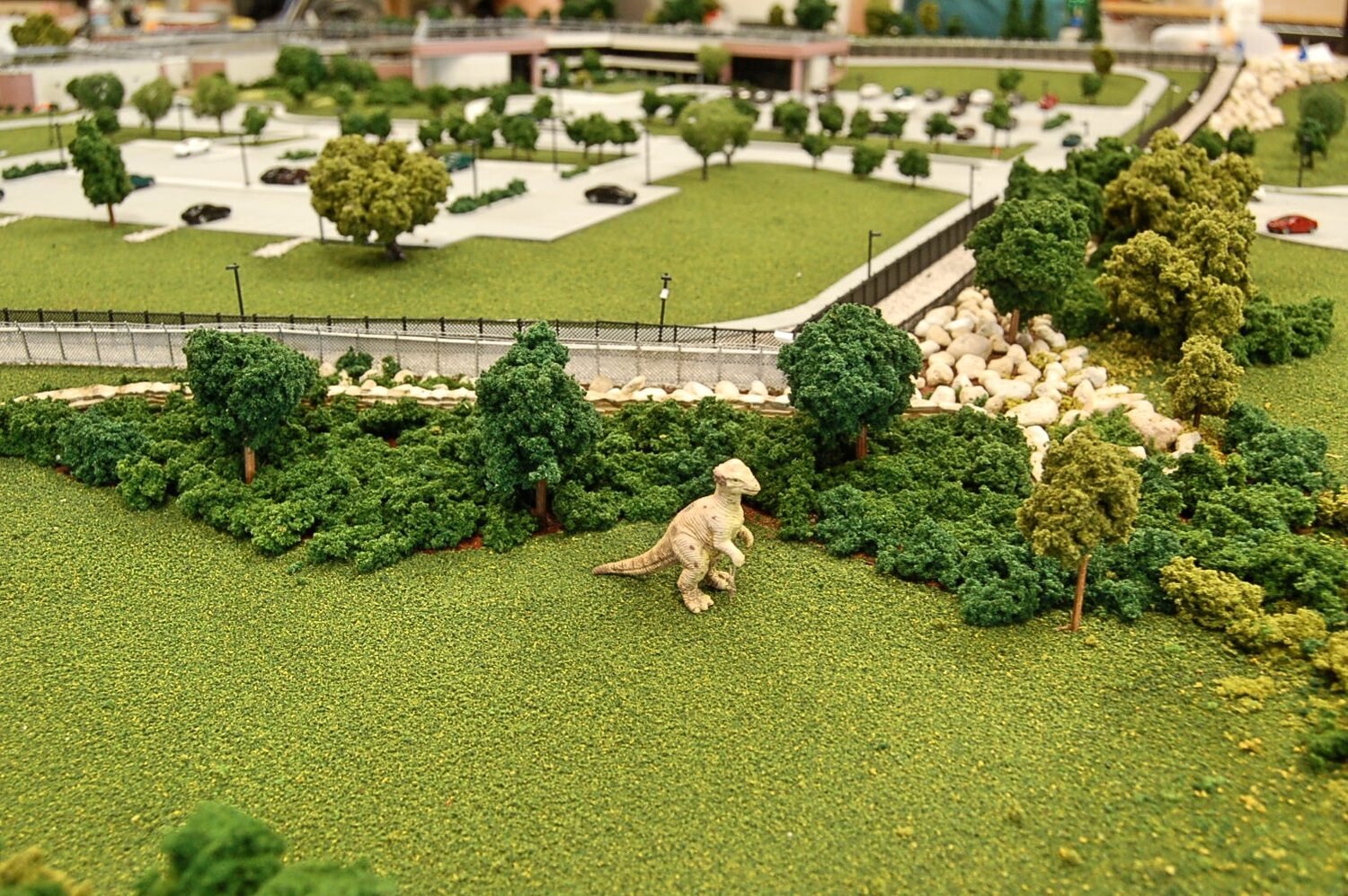 Another view of the Data Center scale model