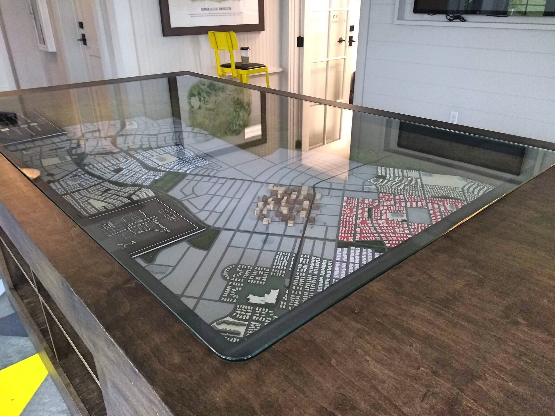 Daybreak Master Plan physical scale model