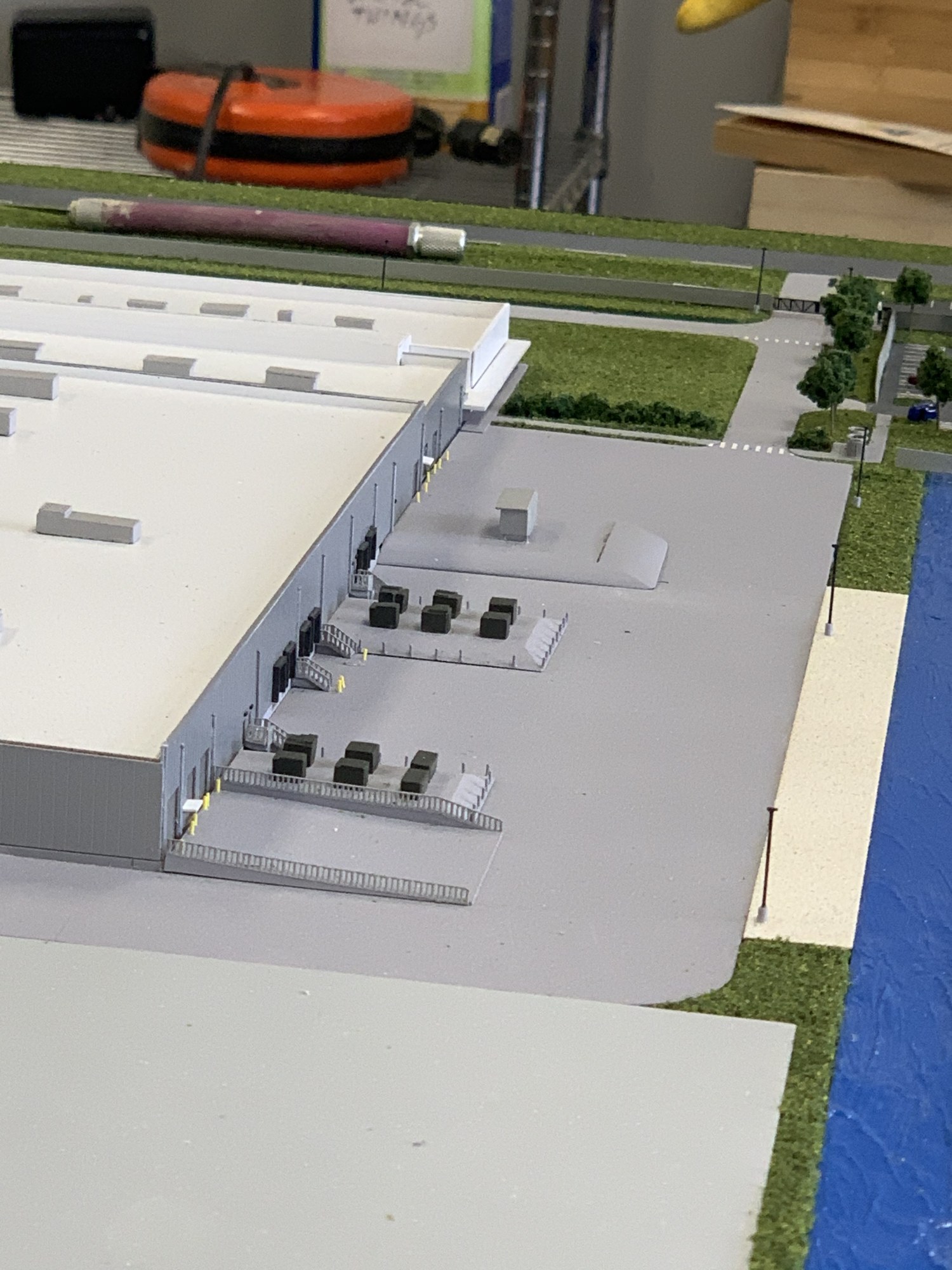 KBG San Antonio Site Model physical scale model