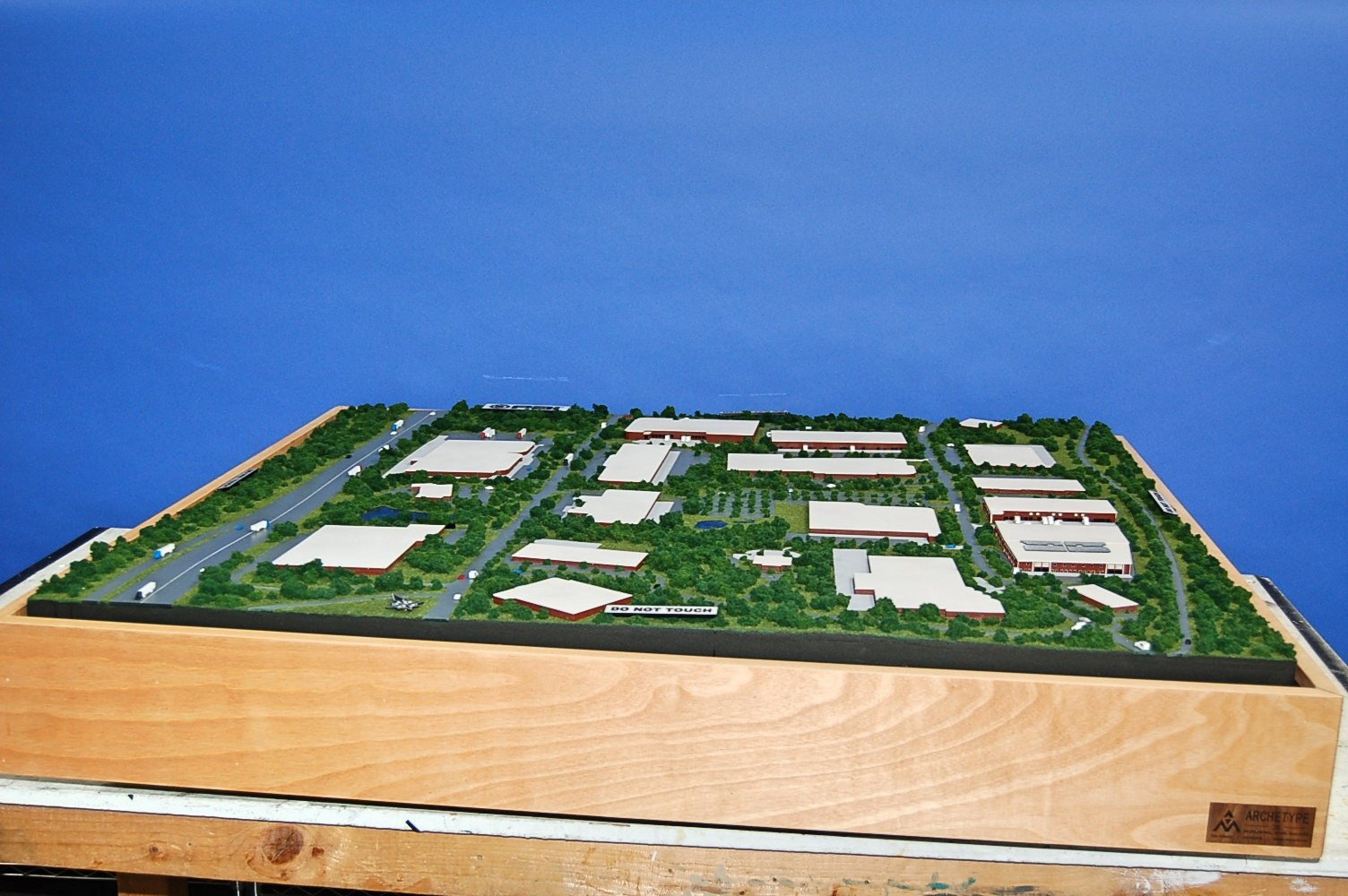 PAI Industrial Site physical scale model