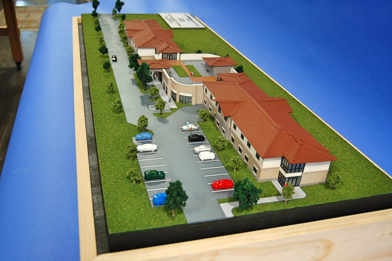 St. Paul Missionary Baptist Church physical scale model