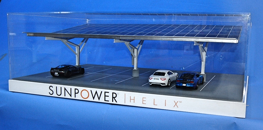 SunPower physical scale model